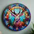Stag Suncatcher Effect Clock